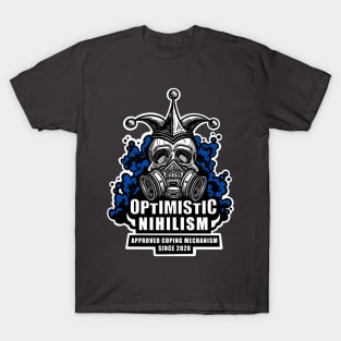 Optimistic Nihilism - Blue T-Shirt